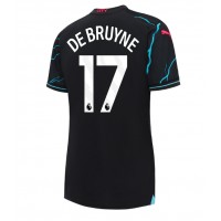 Manchester City Kevin De Bruyne #17 Tredje Tröja Kvinnor 2023-24 Korta ärmar